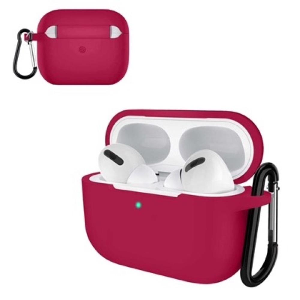 Airpods Pro Silicon Case Red